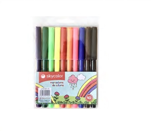 MARCADOR ESCOLAR SKYCOLOR BL X10